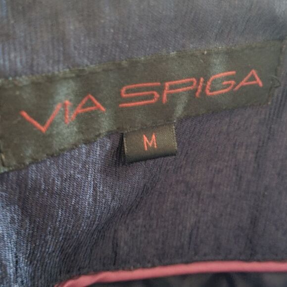 VIA SPIGA WOMEN'S DOWN COAT W/ GENUINE FUR COLLAR - Picture 6 of 6